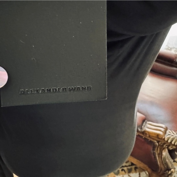 NWT ALEXANDER WANG GODDESS ONE SLEEVE BLACK SLINKY KNIT SZ 2 NEW - Picture 11 of 16